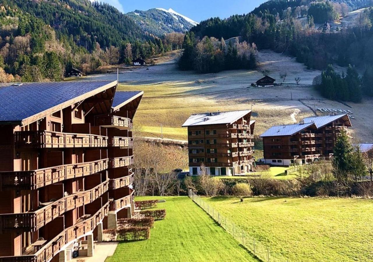 Aparthotel Mountain River Resort Val dʼIlliez Exterior foto