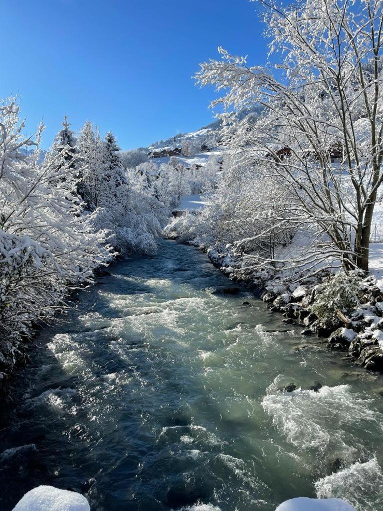 Aparthotel Mountain River Resort Val dʼIlliez Exterior foto